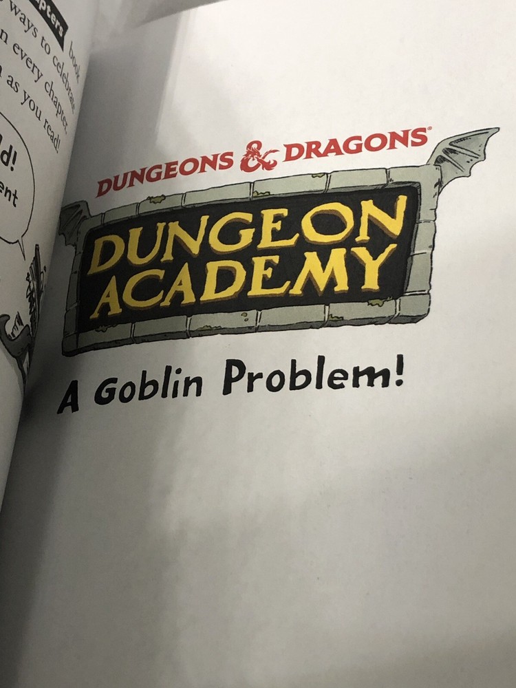 Dungeons & Dragons Dungeon Academy A Goblin Problem By Diane Walker