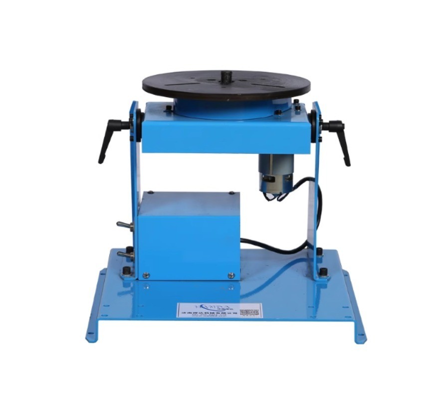Rotary Welding Positioner Turntable Table High Positioning Accuracy Suitable