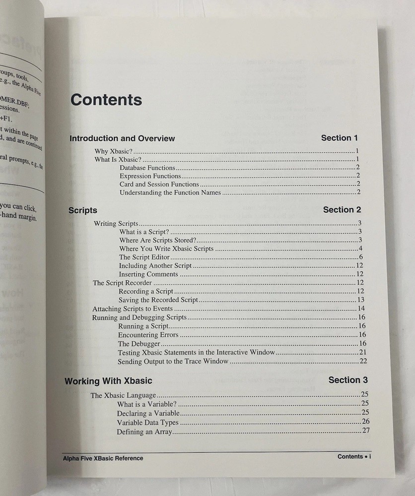 Alpha Five For Windows Manuals Set (4) User Guide Tutorial Xbasic Reference 1994