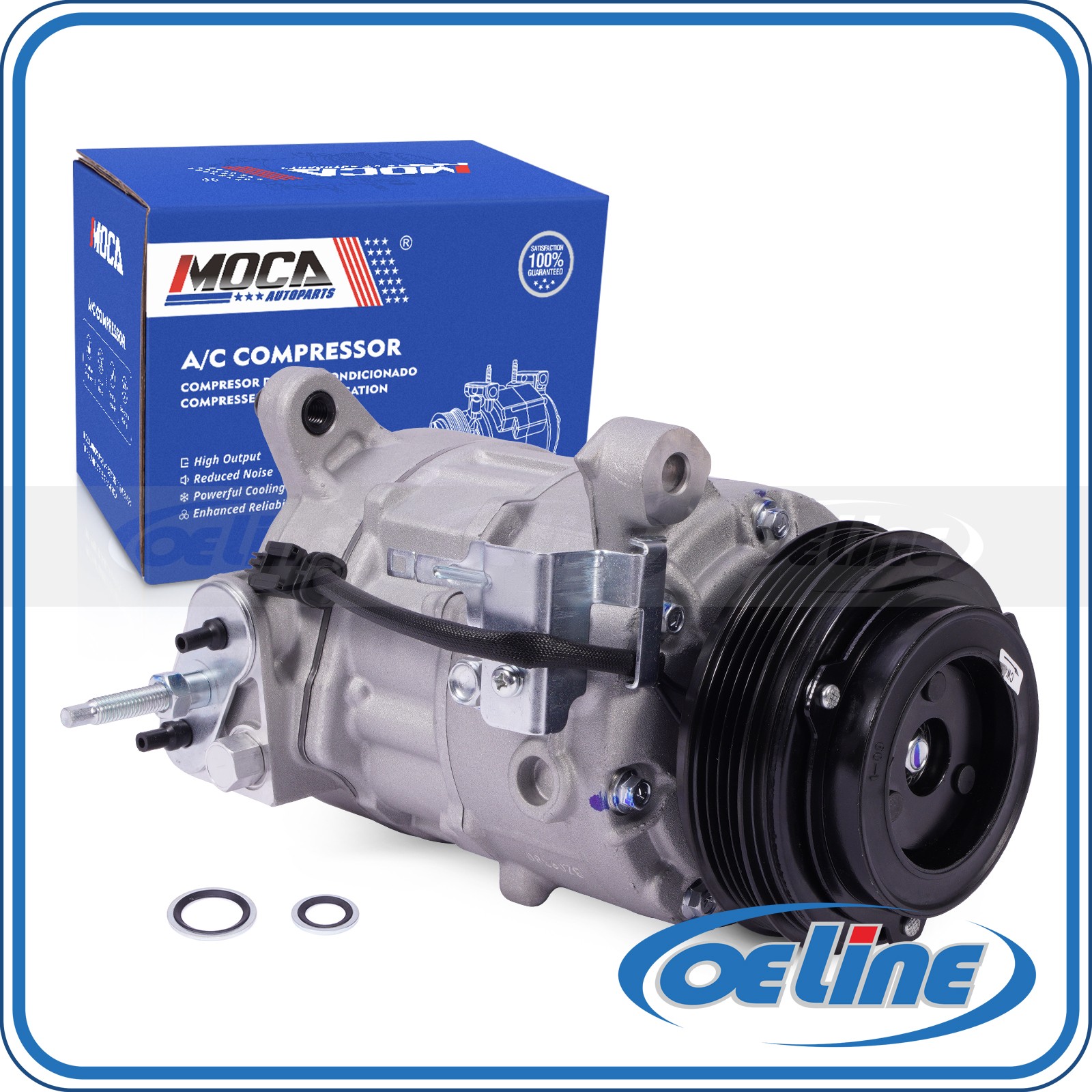 A/C Compressor for Cadillac Escalade Chevrolet Silverado GMC Sierra Yukon