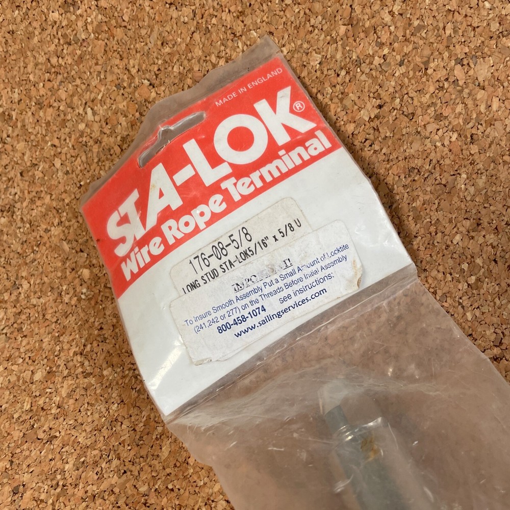 Sta-Lok 176-08-5/8 Long Stud Mechanical Terminal
