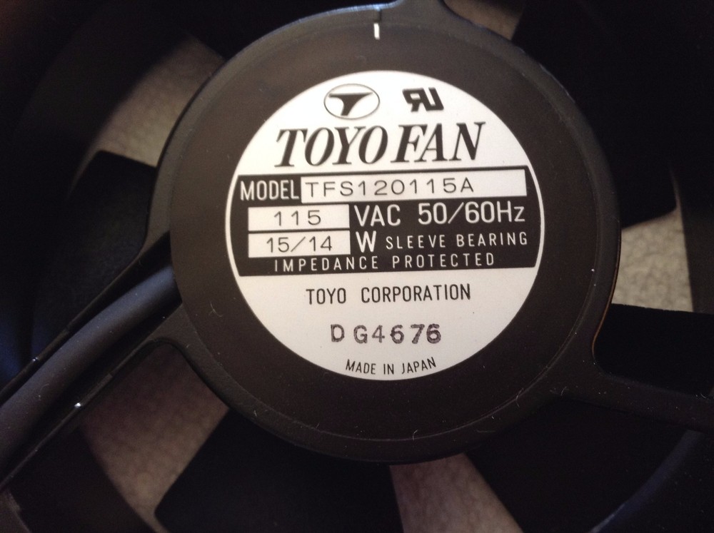 ToyoFan TFS120115A Fan