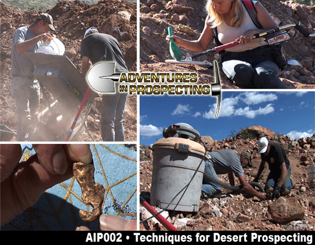 24K Techniques for DESERT GOLD PROSPECTING DVD