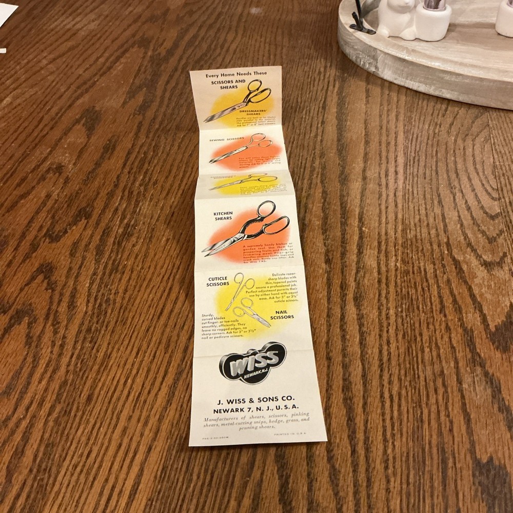 Wiss Pink-Rite,Model E Pinking Shears,gently used stored condition