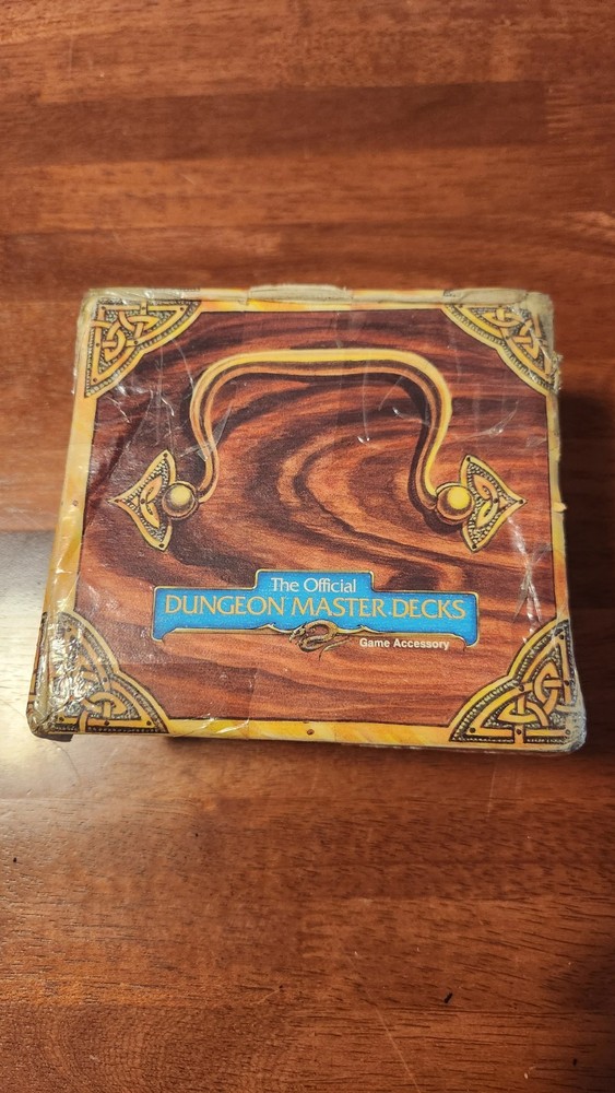 AD&D 2nd EDITION DUNGEON MASTER DECK OF WIZARD SPELLS