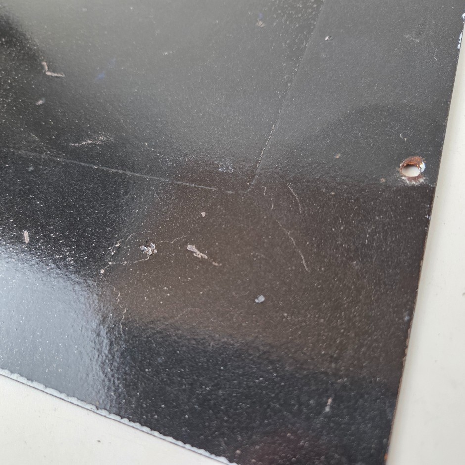 Vintage Triumph Motorcycles Sign - Gas Service Pump Porcelain Gasoline Sign