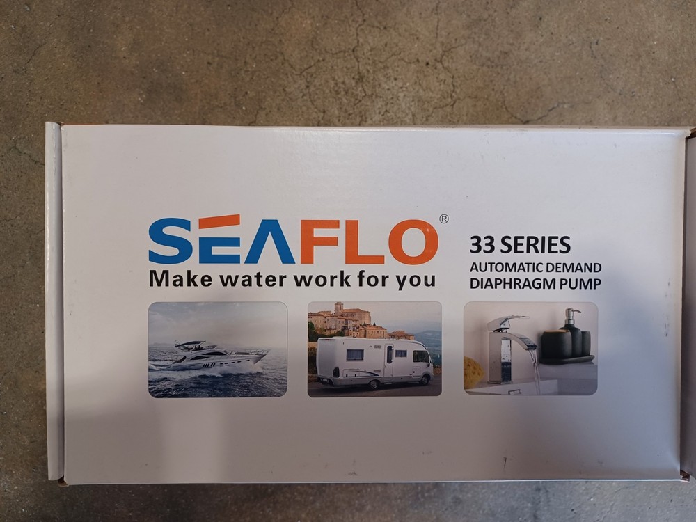 Seaflo 33 Series, automatic demand Diaphragm pump 12v