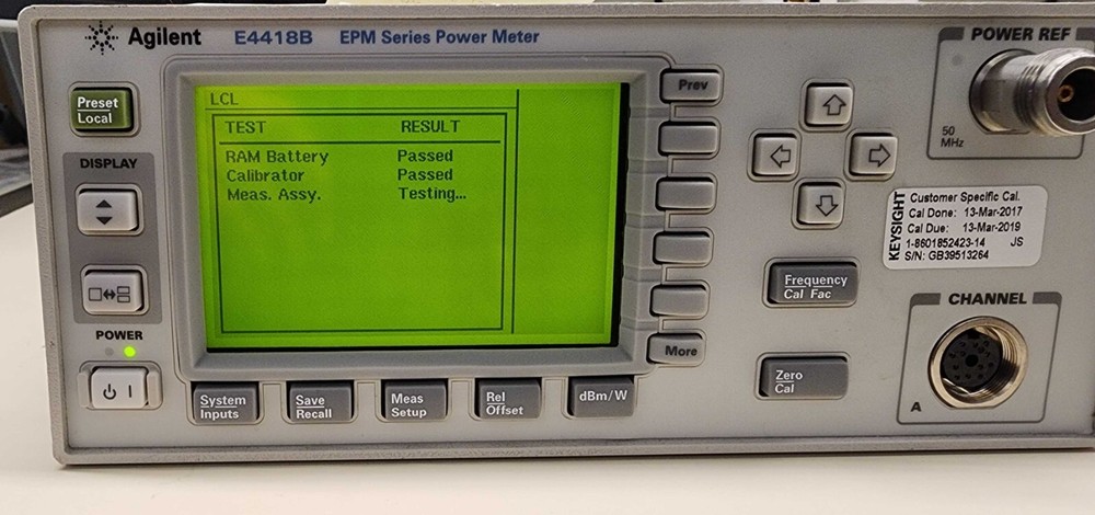 Agilent E4418B EPM Series Single Channel Power Meter