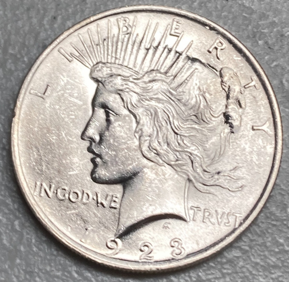 1923 Peace Silver $1 #126