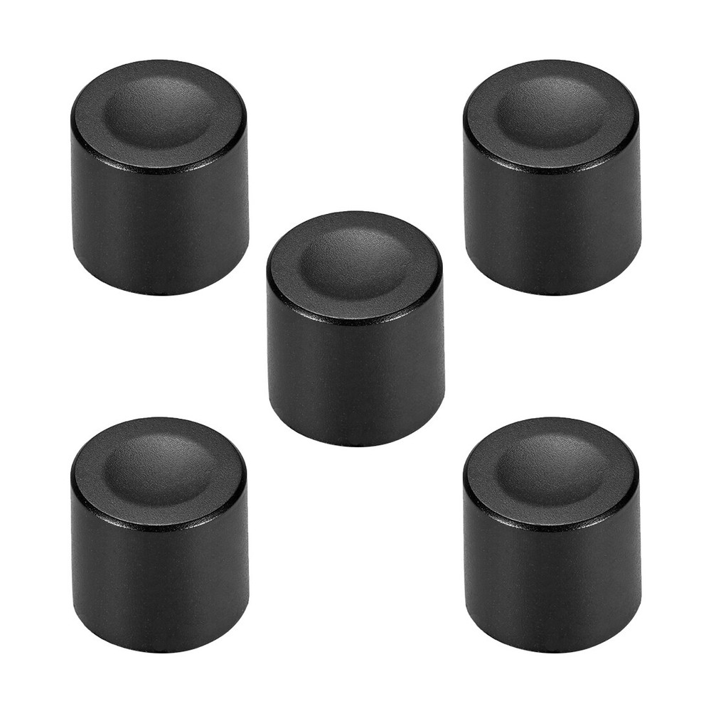 5pcs,D type 6mm Potentiometer Control Knobs For Guitar Volume Tone Knobs Black