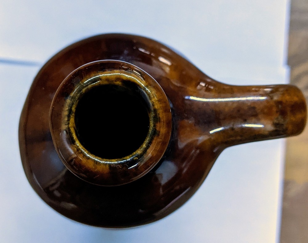 Vintage Newberry Stoneware Wine Bottle