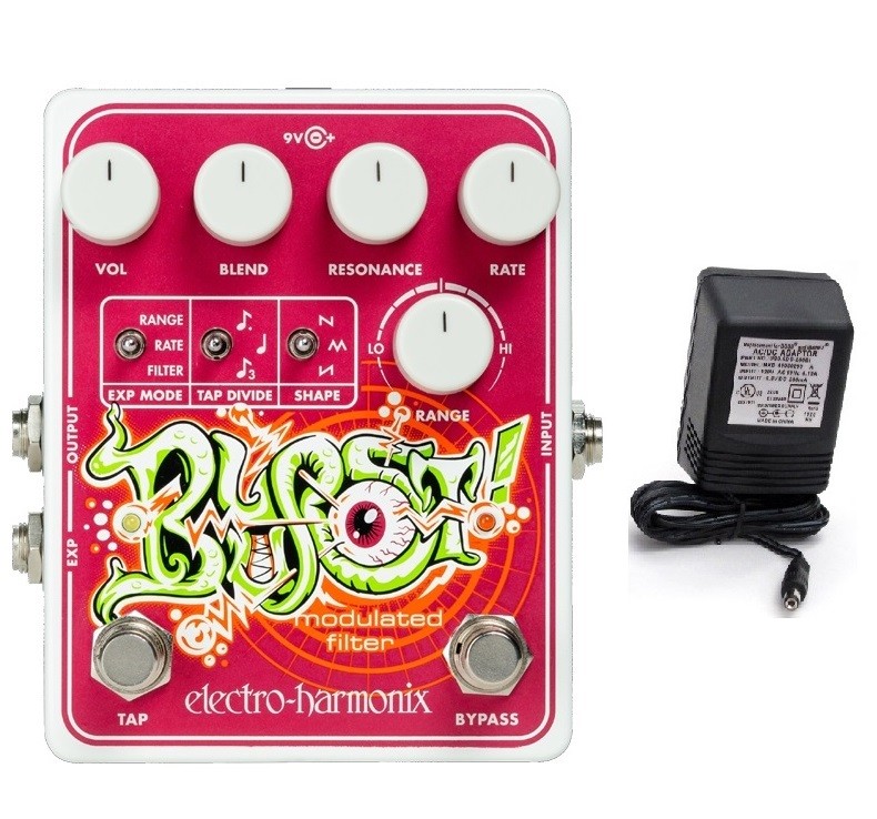 New Electro-Harmonix EHX Blurst Modulated Filter Guitar Effects Pedal