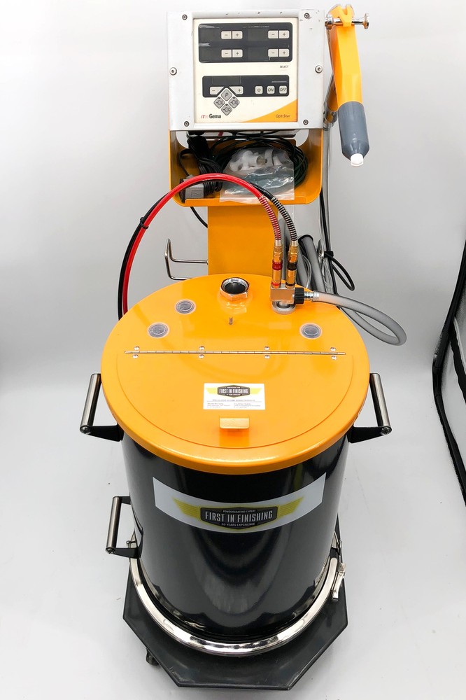 Refurbished, Gema™ OptiFlex® Hopper Feed Manual Powder Coating System