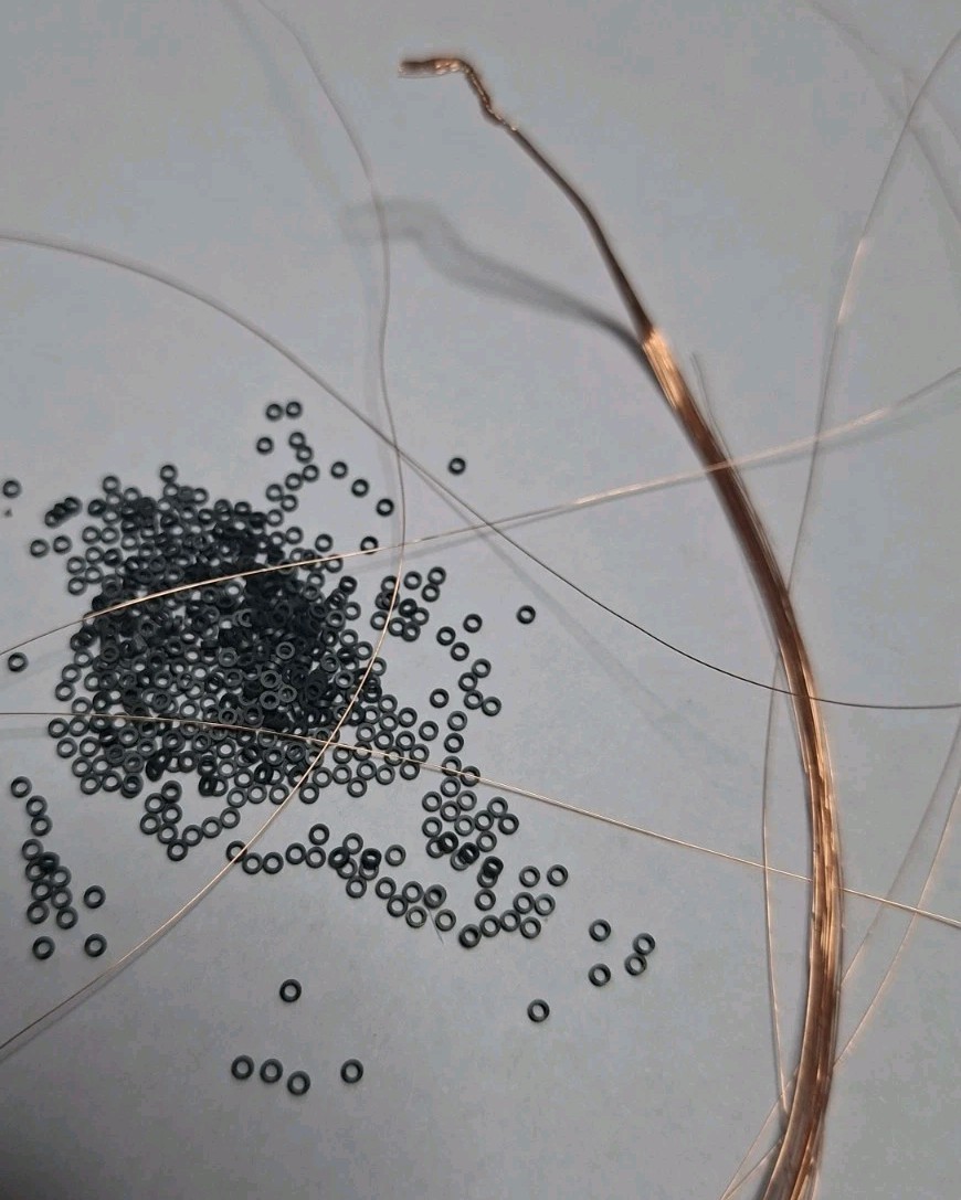 1000X Build Your Own Ferrite Core Memory KIT Copper Wire 0.1mm