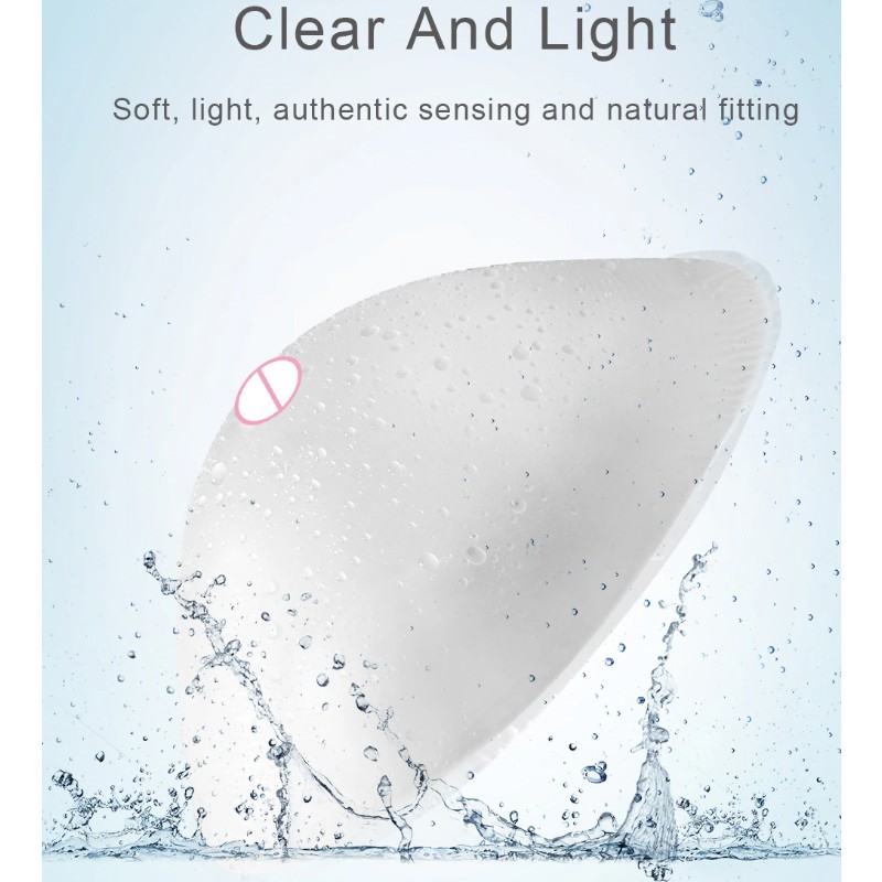 Silicone Breast Form Enhancer Insert Pad for Summer Swimming 1 Piece