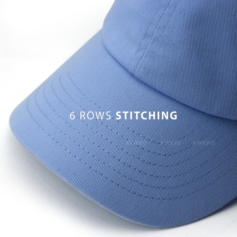 Cotton Plain Solid Baseball Cap Ball Dad Hat Adjustable Washed Men Washed PC II