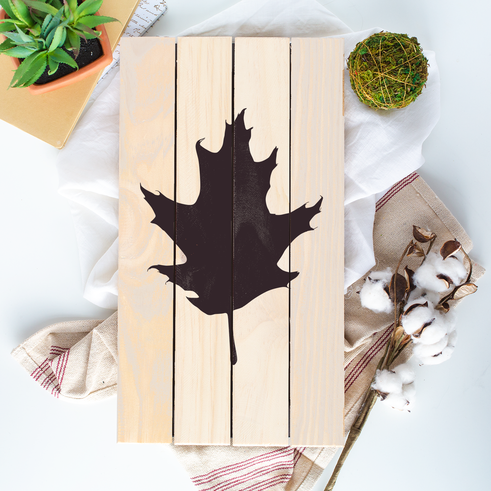 Oak Leaf Stencil - Durable & Reusable Mylar Stencils