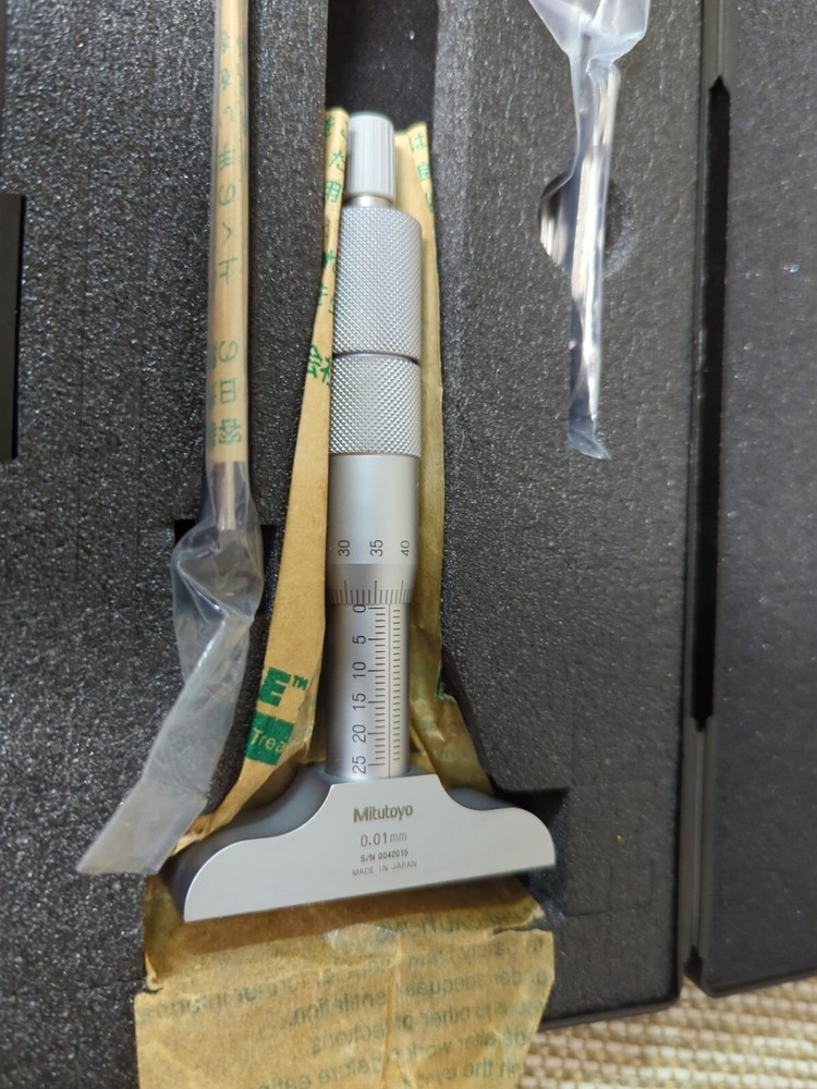 Mitutoyo Mechanical Depth Micrometer