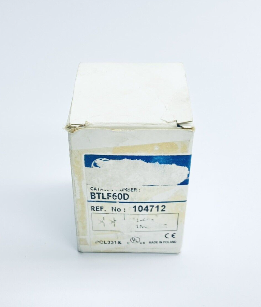 UNUSED GE BTLF60D PNUEMATIC DELAY TIMER MODULE BLOCK 1-60SEC