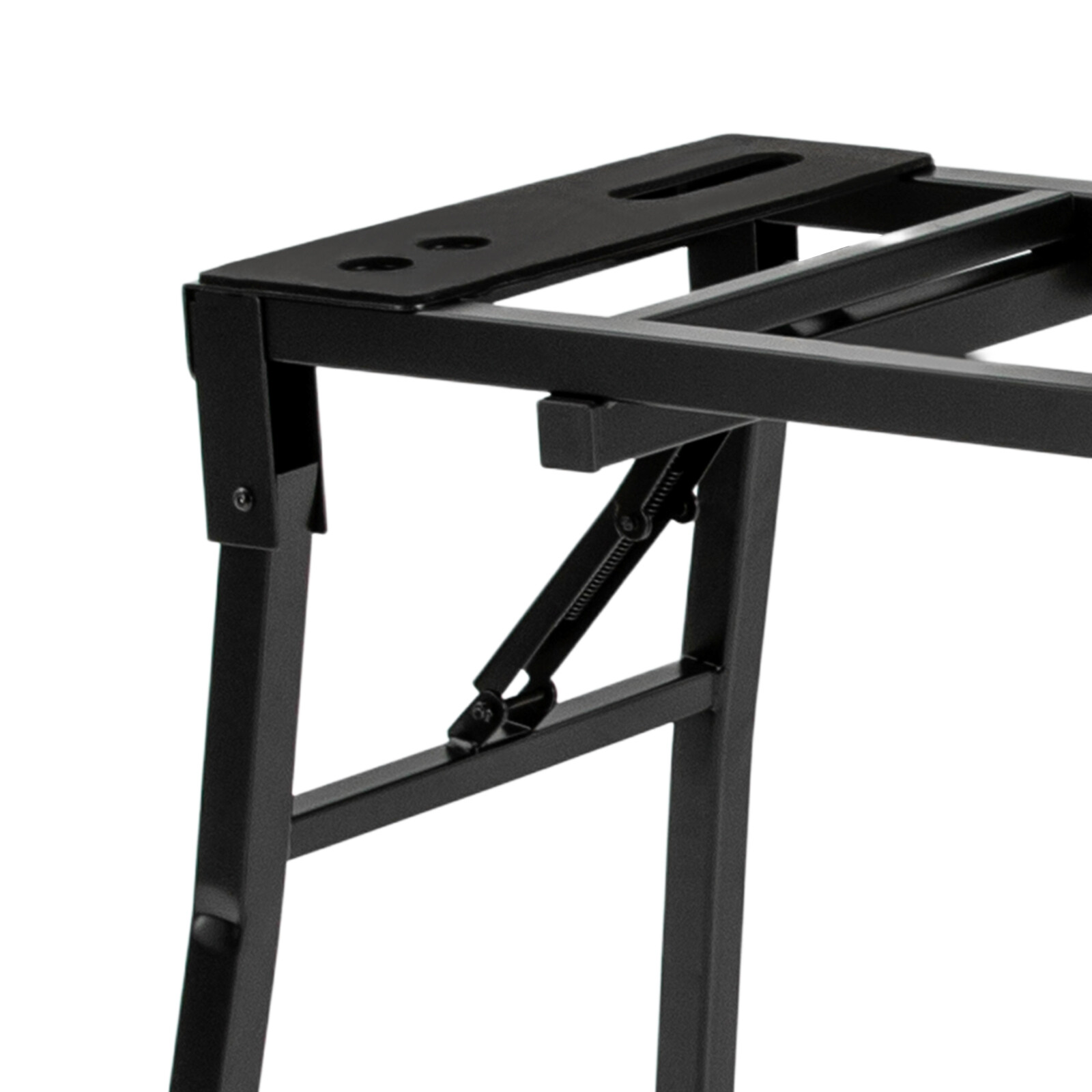 Keyboard Stand DJ Workstation Table Top Piano Holder 2-Tier Double Studio Mount