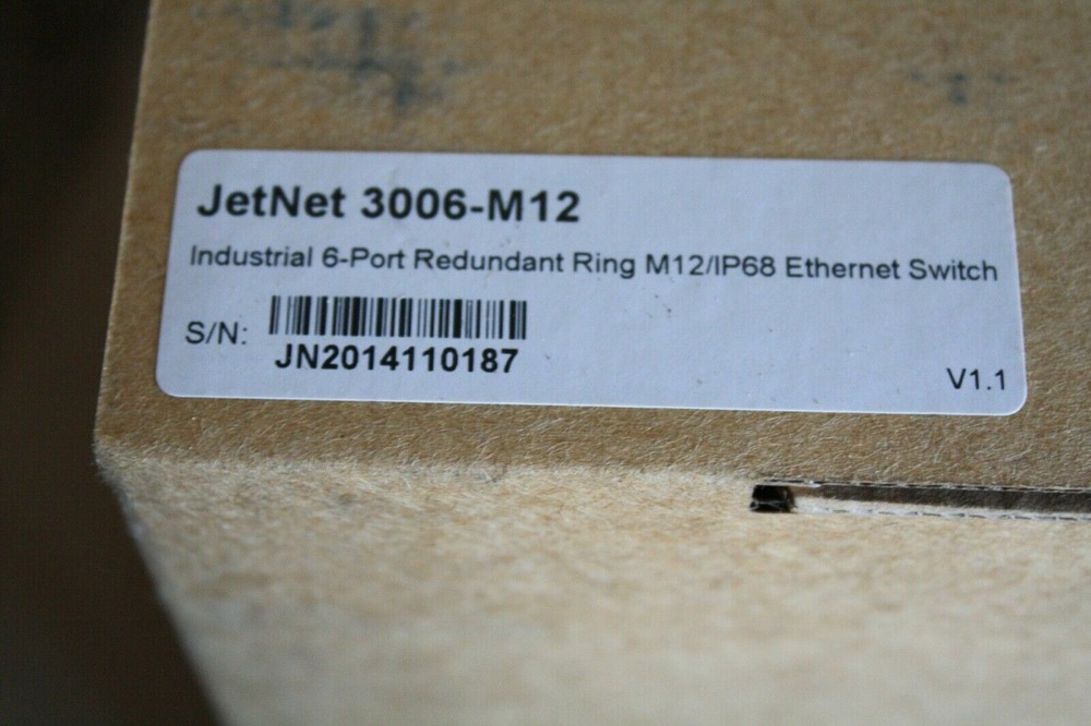 KORENIX JETNET 3006-M12 ETHERNET SWITCH