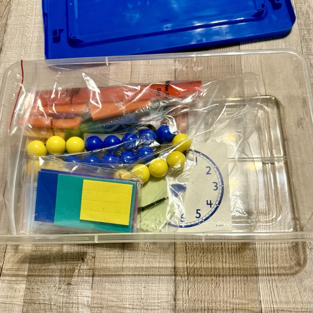 Math Manipulatives Home School Math Class Go Math K-6 Brand New
