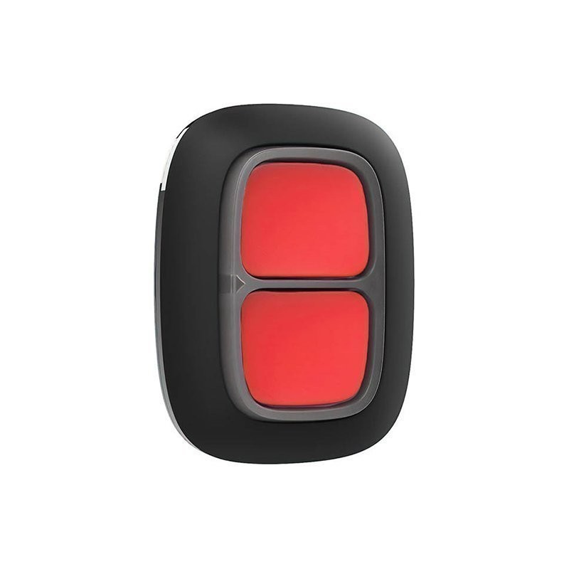 Ajax DoubleButton Wireless Panic Button, Black