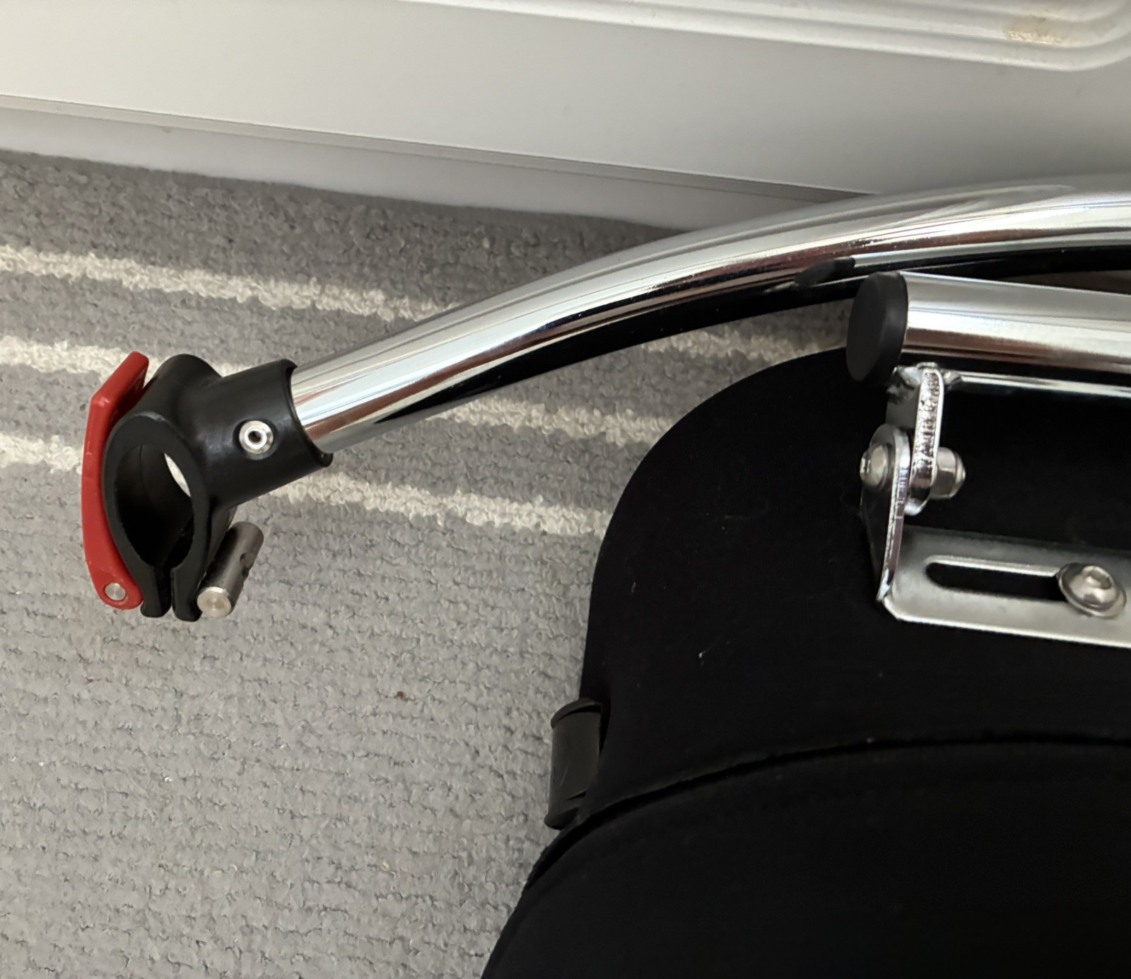 R82 CROCODILE SIze 3 Gait Trainer Walker CROSSBAR + ADJUSTABLE BACK SUPPORT ONLY