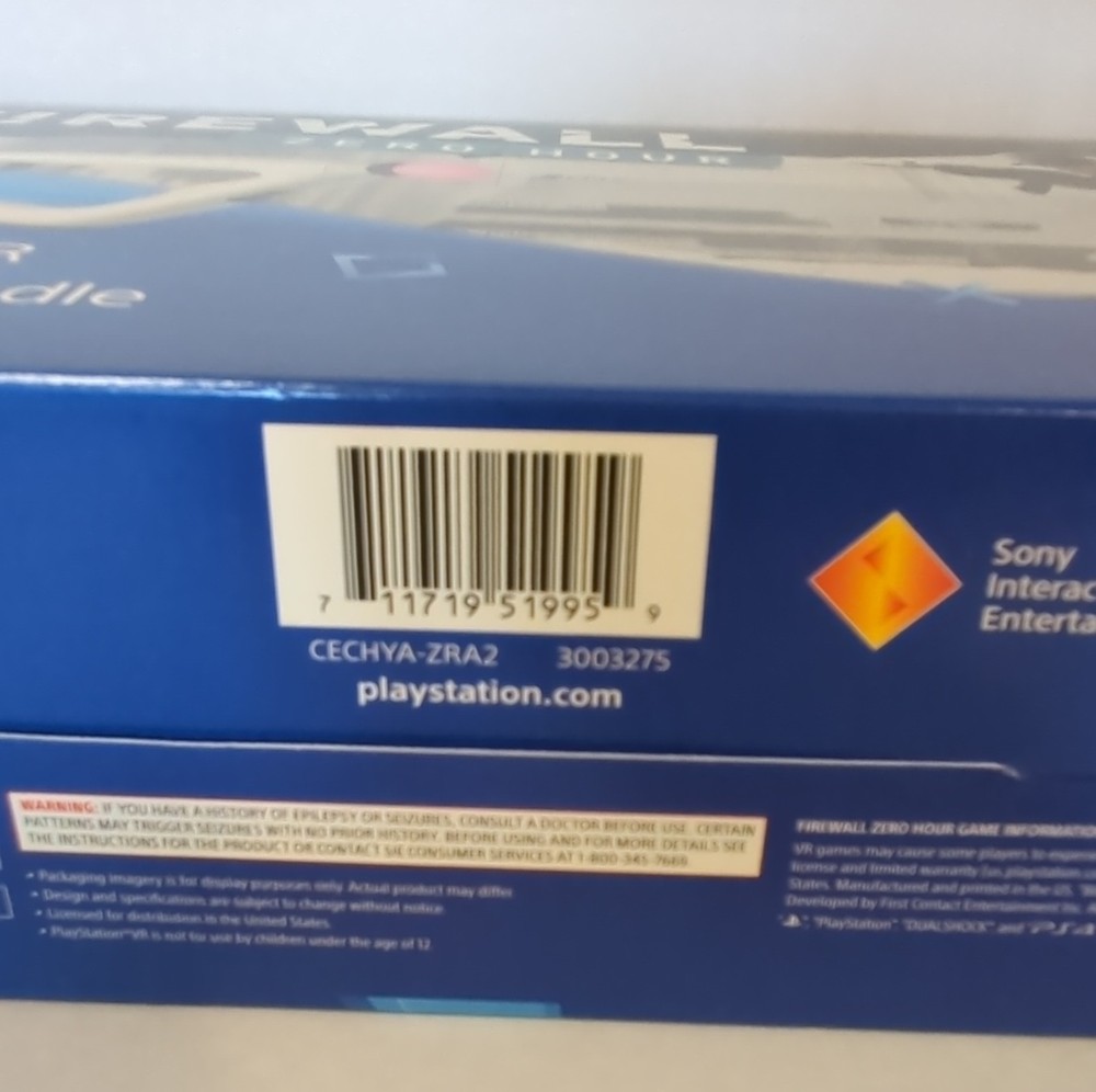 New PlayStation PS4 VR Aim Controller + Firewall Zero Hour Game Bundle