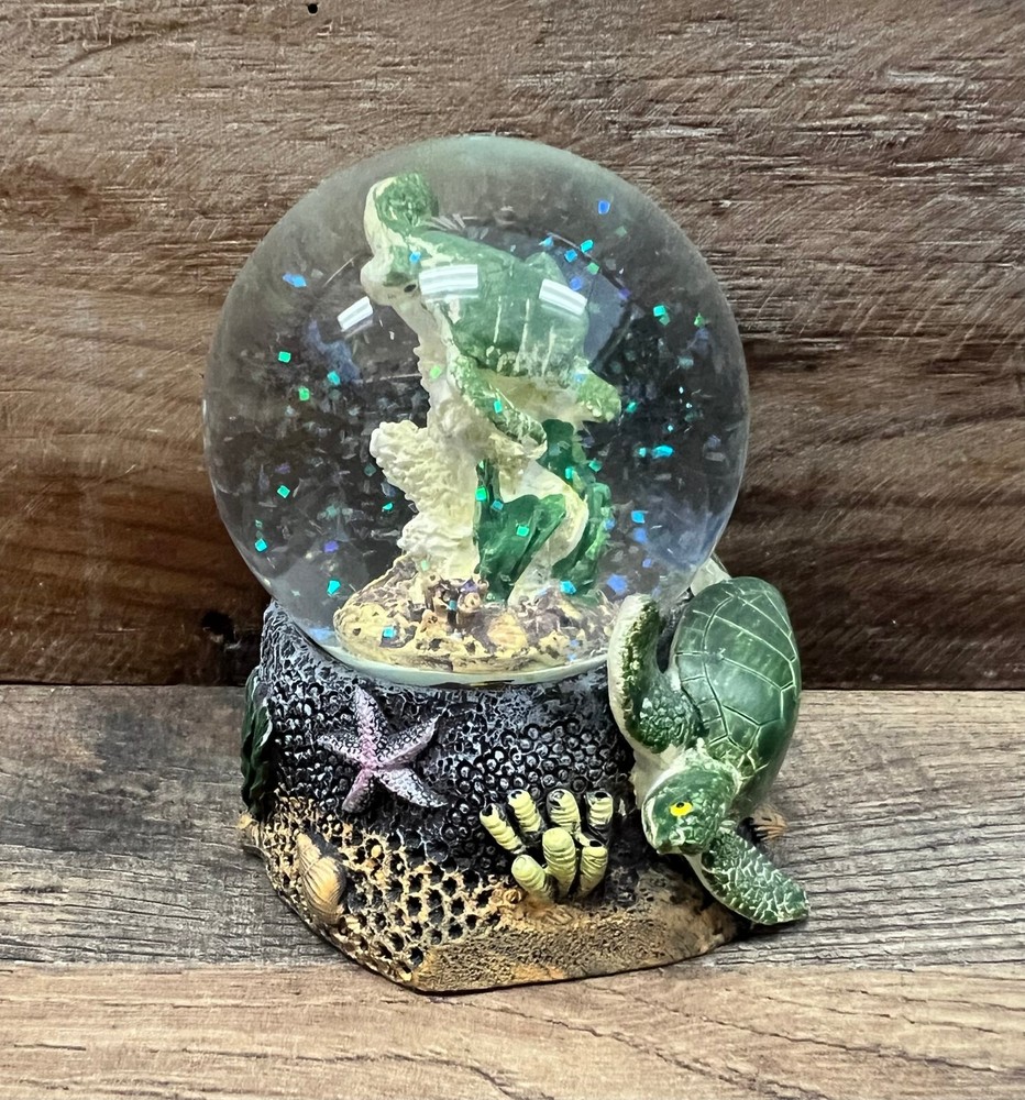 Turtles Snow Globe 3" x 3"