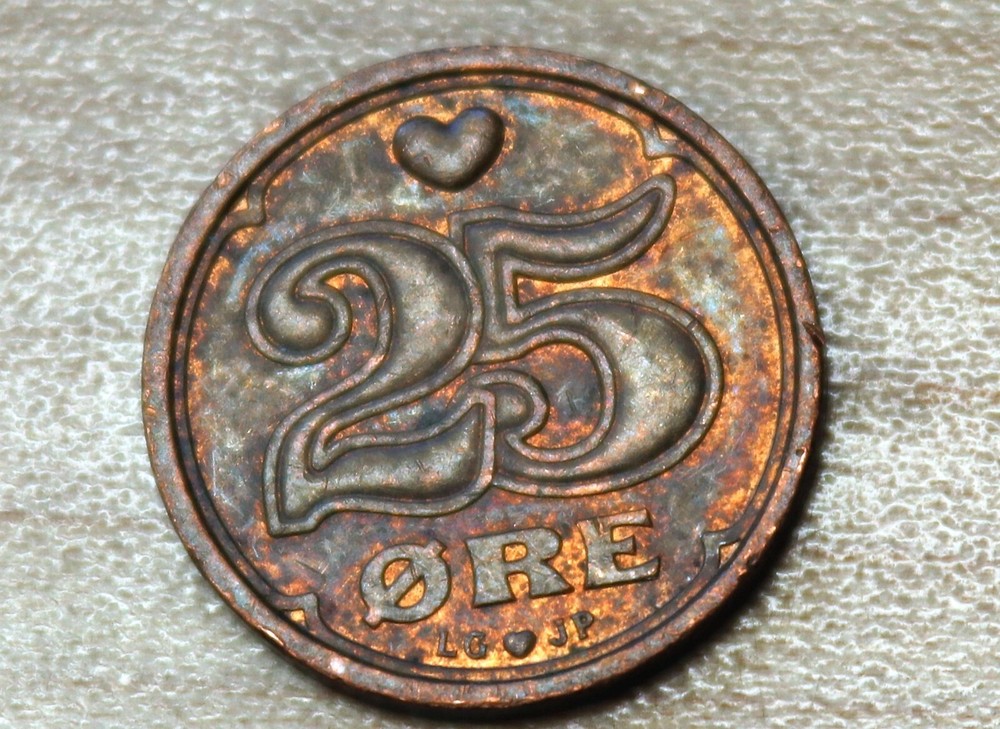 1994 Denmark 25 Ore Margrethe II