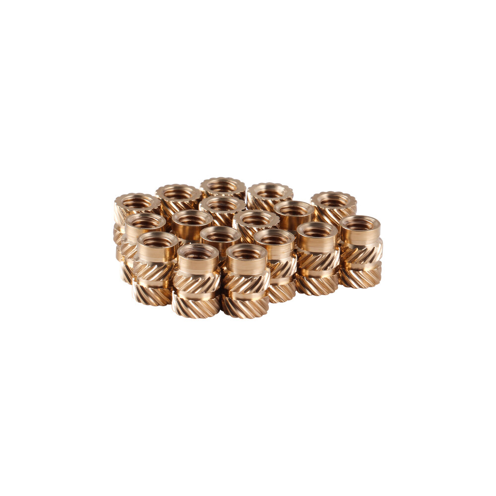 M2/M3/M4/M5 Thread Knurled Brass Threaded Heat Set Heat Resistant Insert
