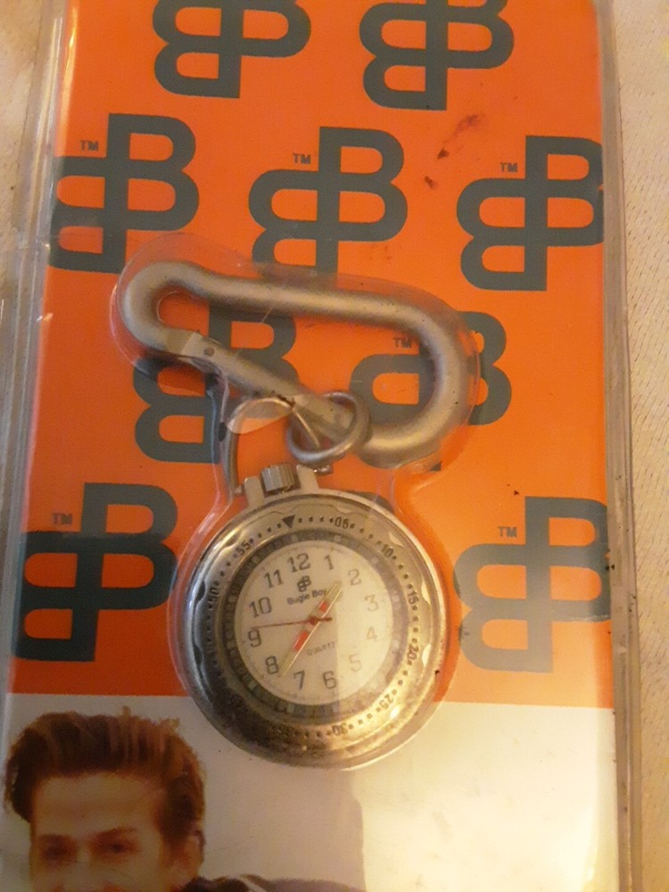 Bugle Boy Watch & Caribiner Open Package Need Battery