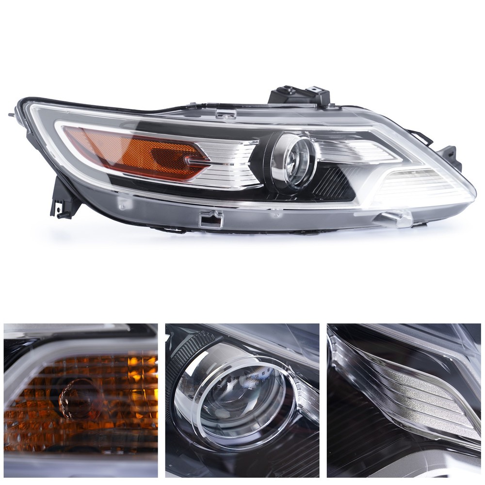 Halogen Projector Headlight For 2010-2012 Ford Taurus SE SEL Limited Right Side
