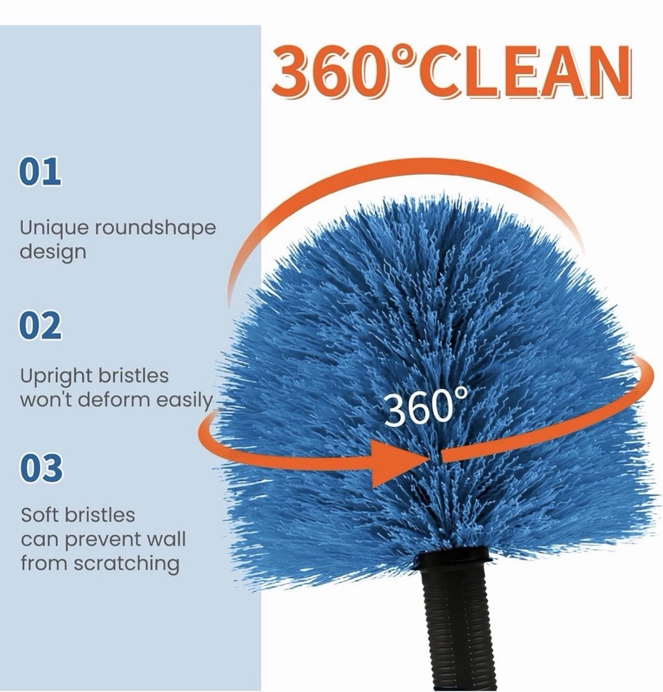 Cobweb Duster with Extension Pole