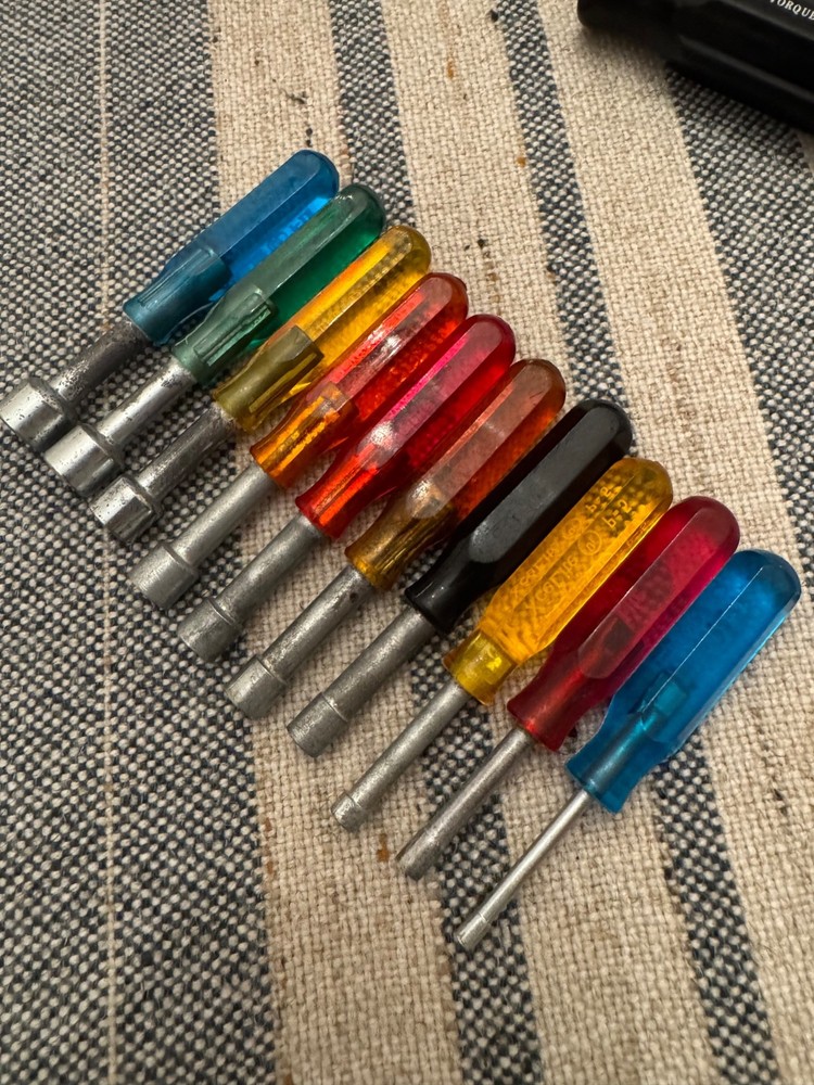 Xcelite Metric Nut Driver Set 11pc USA Made Hand Tool Set