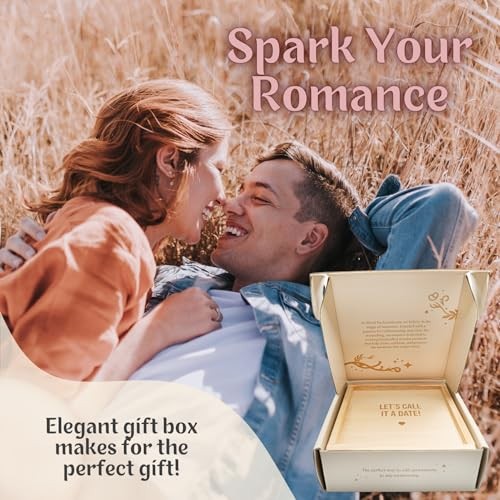 Date Night Box Game - 52 Romantic Date Ideas + 4 Personalized Classic Edition