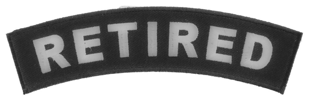 Retired Patch- 6x1.5 inch - P3962