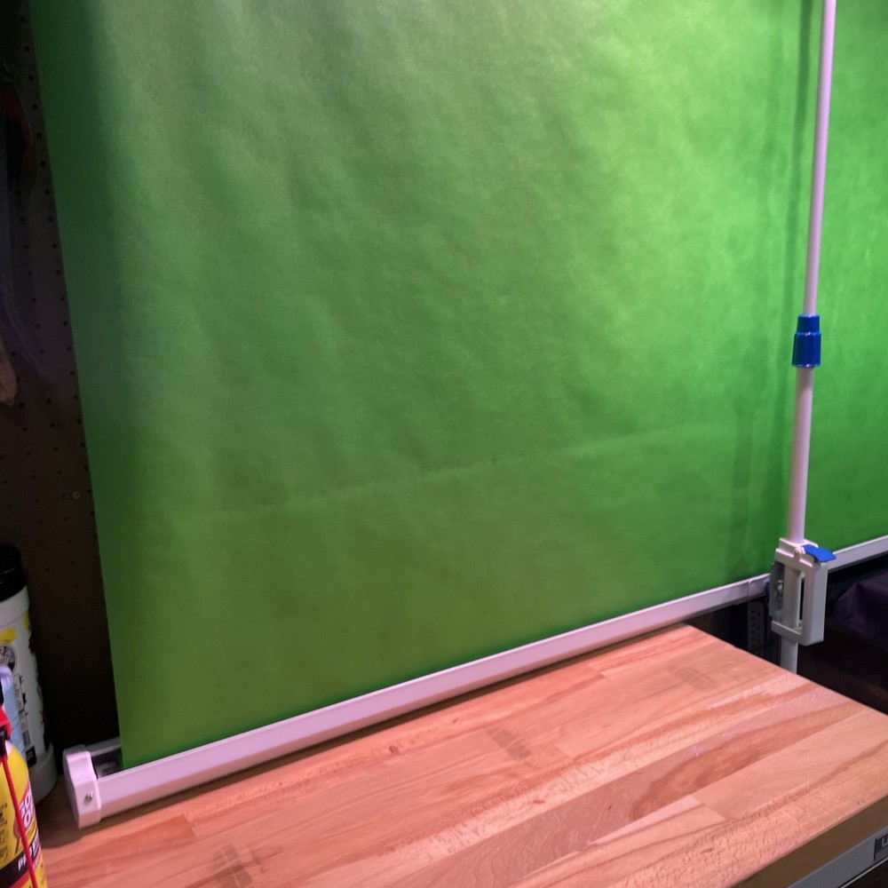 Green Screen Backdrop Kit with Stand, 5X6.5ft Portable Green Screen Backdrop ...
