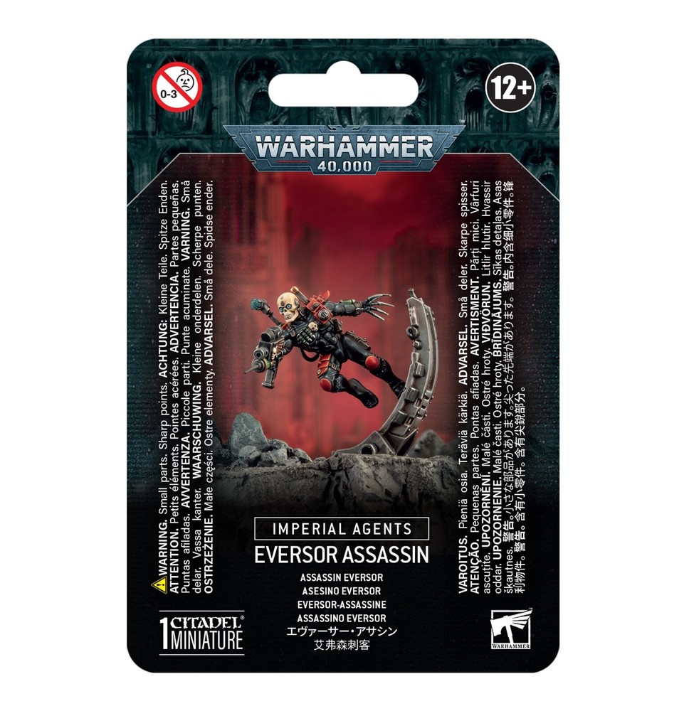 Imperial Agents: Eversor Assassin Warhammer 40k NEW in BOX