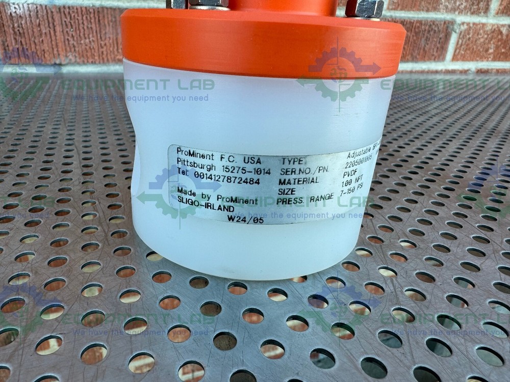 Prominent Adjustable BPV-SM Pressure Relief Valves