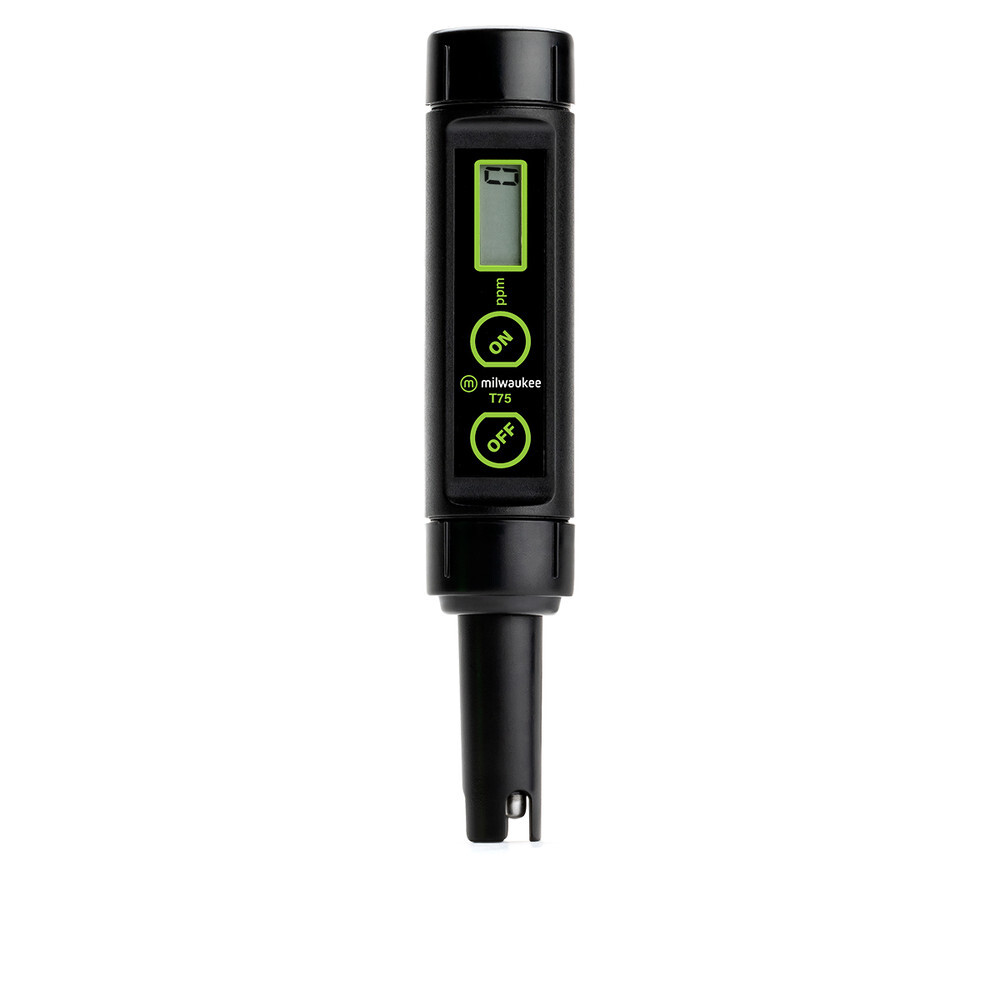 Milwaukee T75 Waterproof Low Range Total Dissolved Solids Pen (TDS)