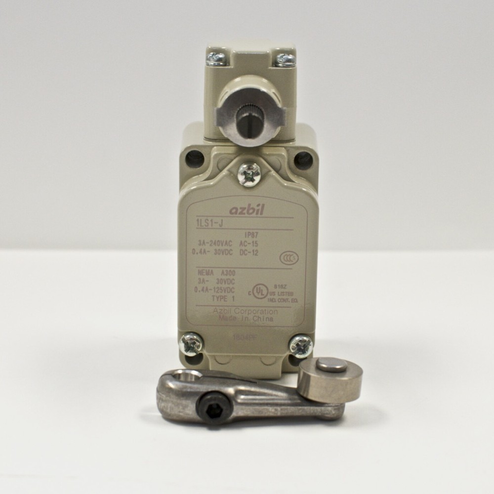 Azbil 1LS1-J limit switch, Roller Lever Type (Yamatake)