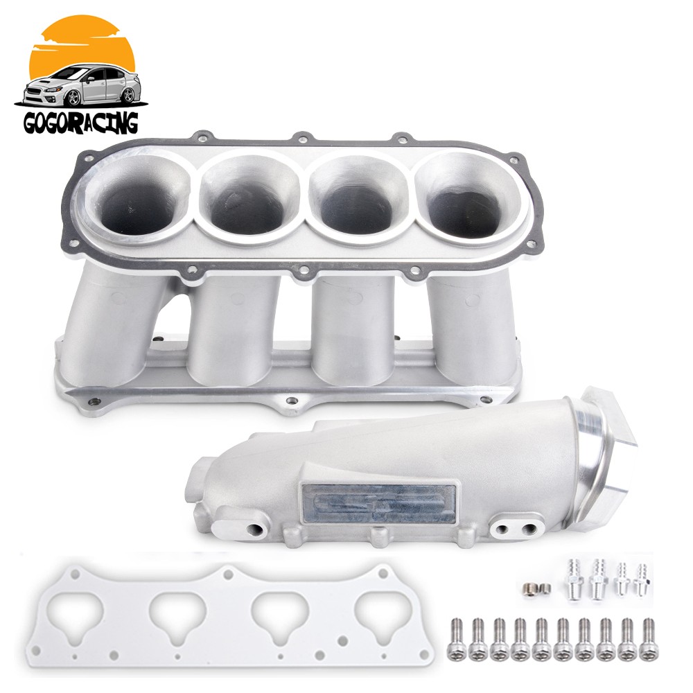 Ultra Street Intake Manifold for Honda K-Series K20A K20A2 K20Z1 K24A1 - Silver
