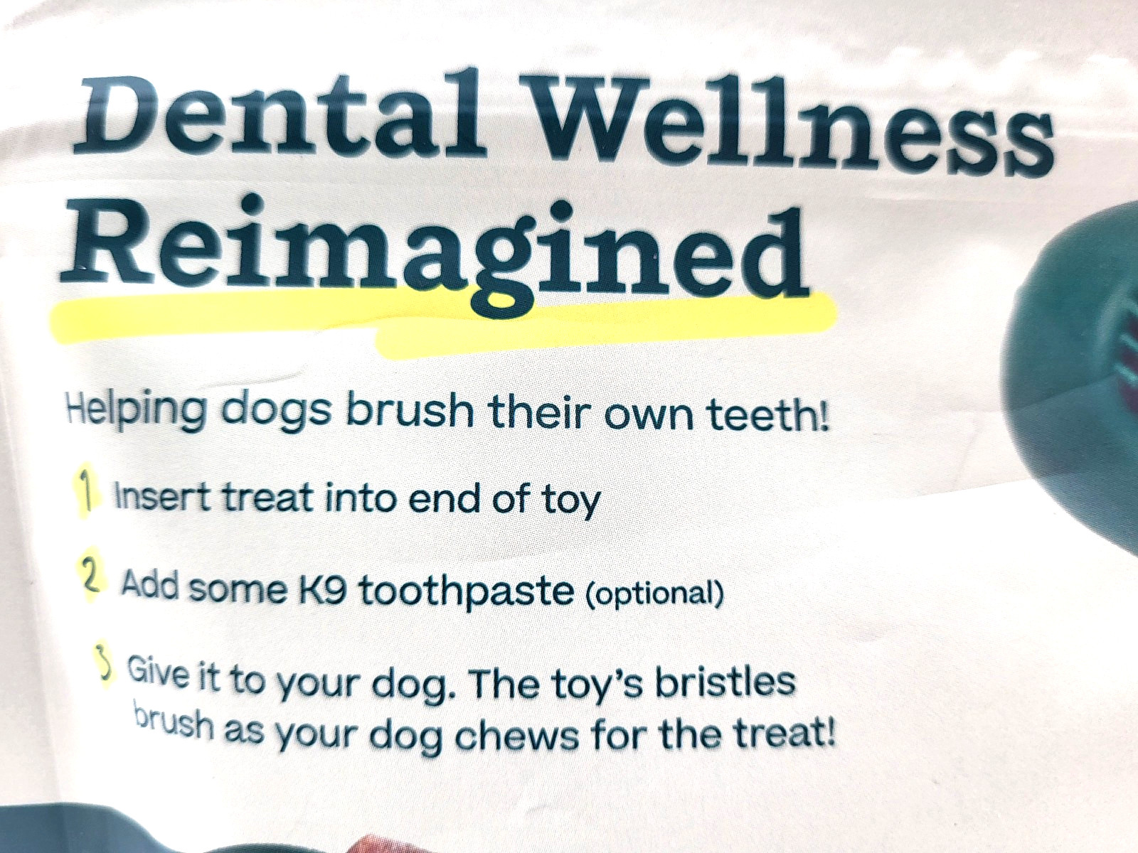 Woof Bite n' Brush Dental Teeth Cleaning Real Chicken Refills for Dog Toothbrush