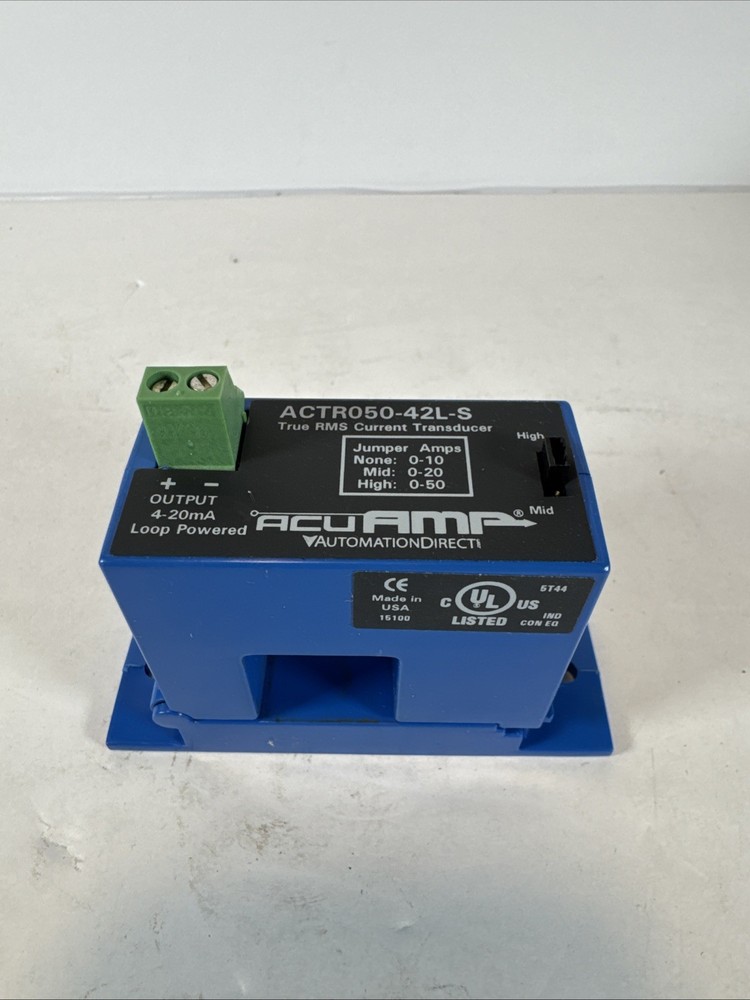 Automation Direct DCT200-42-24-S AcuAMP Split Core DC Current Transformer