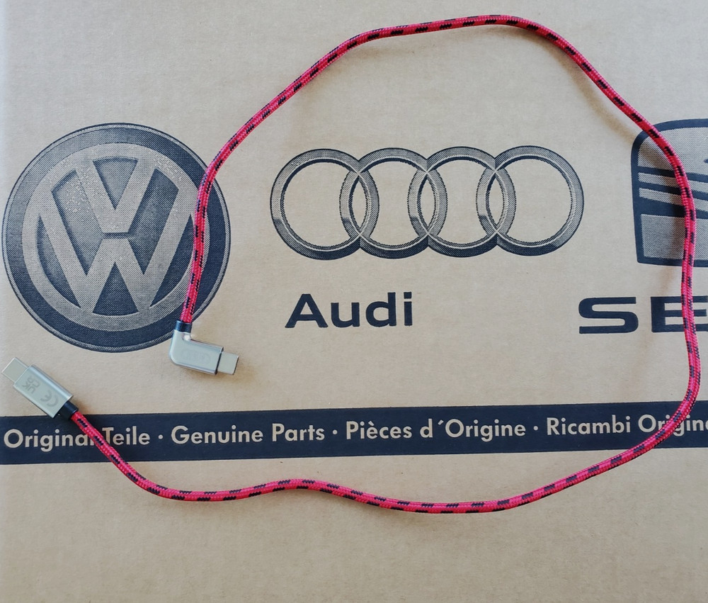Original Audi USB adapter USB-C cable for Android car charging cable 4K0051435