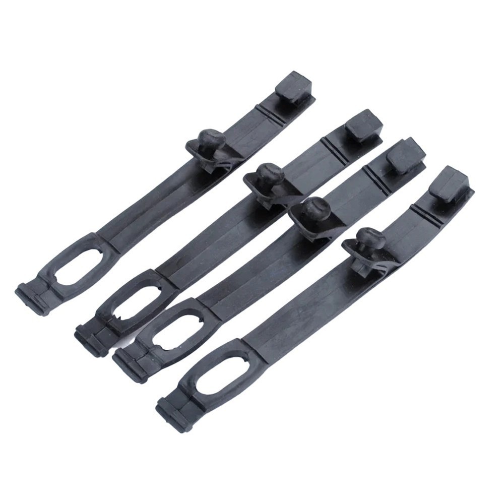 Practical 4 Pack of Motorcycle Headlight Rubber Straps Suitable for Biking