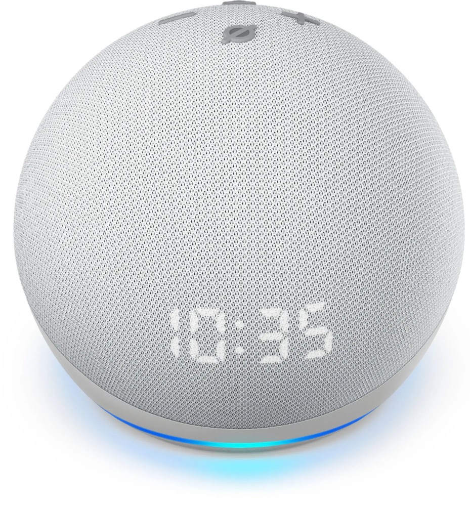 NEW Amazon Echo Dot 4th Gen 2020 Smart Speaker with CLOCK Alexa WiFi Bluetooth