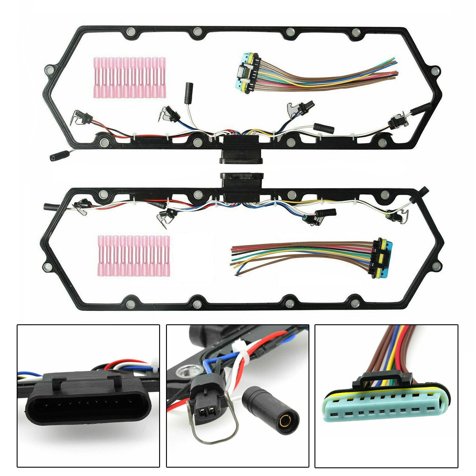 Valve Cover Gaskets Harness F81Z-6584-AA For 98-03 Ford 7.3L Powerstroke Diesel